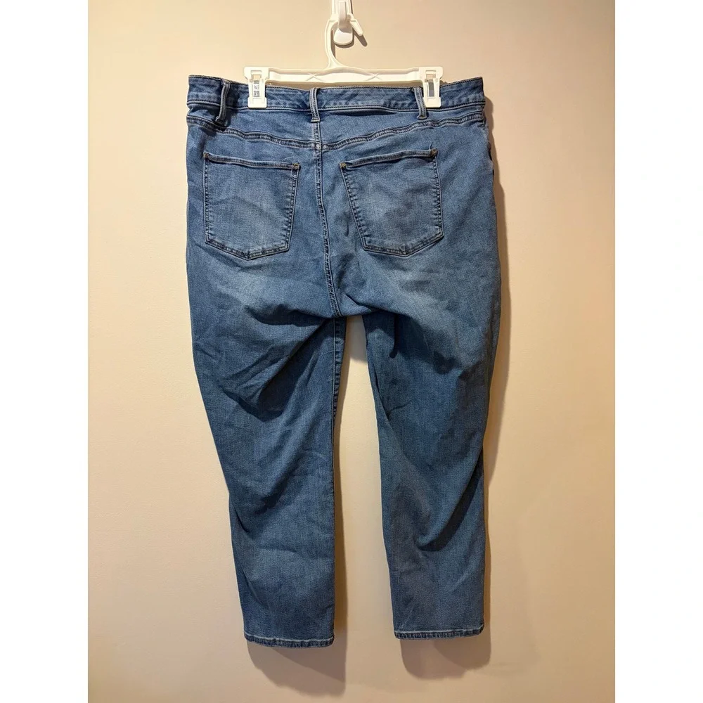 Talbots Womens Petite Flawless Size 16 Slim Ankle Denim Jeans Classic